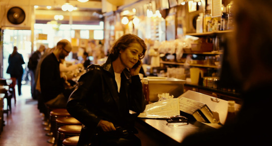 Charlotte Rampling in a scene from
Angelina Maccarone's documentary
CHARLOTTE RAMPLING: THE LOOK. 