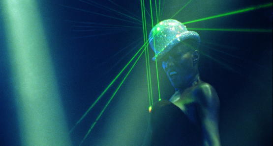 A scene from <i>Grace Jones: Bloodlight and Bami</i>, courtesy Kino Lorber