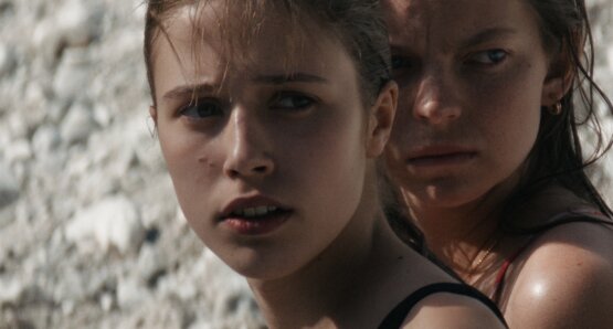 A scene from LITTLE TROUBLE GIRLS. A Kino Lorber release.