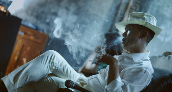 Yongzhong Chen in a scene from <i>Long Day's Journey Into Night</I>. Photo by Liu Hongyu, courtesy Kino Lorber.