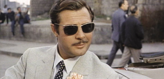 Marcello Mastroianni in Marriage Italian Style.