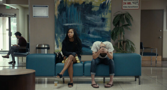 Brittany S. Hall and Will Brill in a scene from Test Pattern, courtesy Kino Lorber