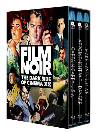 Film Noir: The Dark Side of Cinema XX [Captain Carey USA / Appointment with Danger / Make Haste to Live]