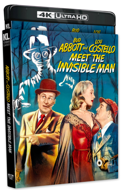 Abbott and Costello Meet The Invisible Man (4KUHD)