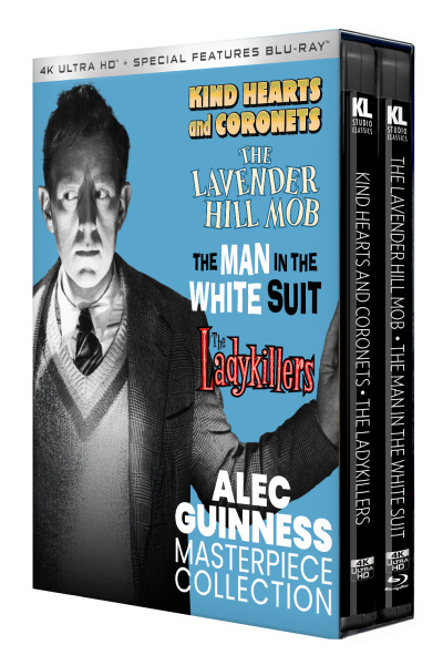 Alec Guinness: Masterpiece Collection [Kind Hearts and Coronets | The Lavender Hill Mob | The Man in the White Suit | The Ladykillers] (4KUHD)
