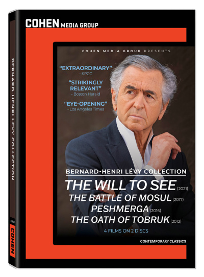 Bernard-Henri L&eacute;vy Collection: The Will to See, Peshmerga, The Battle of Mosul, The Oath of Tobruk