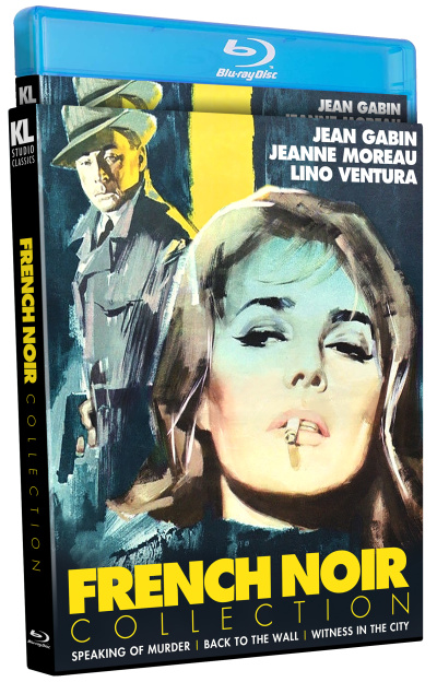 French Noir Collection  [Speaking of Murder / Back to the Wall / Witness in the City] (AKA Le rouge est mis / Le dos au mur / Un t&eacute;moin dans la ville)