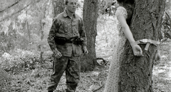 A still from Fear and Desire, a film by Stanley Kubrick, a Kino Repertory release.