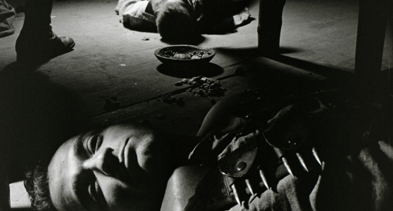 A still from Fear and Desire, a film by Stanley Kubrick, a Kino Repertory release.