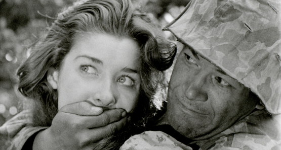 A still from Fear and Desire, a film by Stanley Kubrick, a Kino Repertory release.